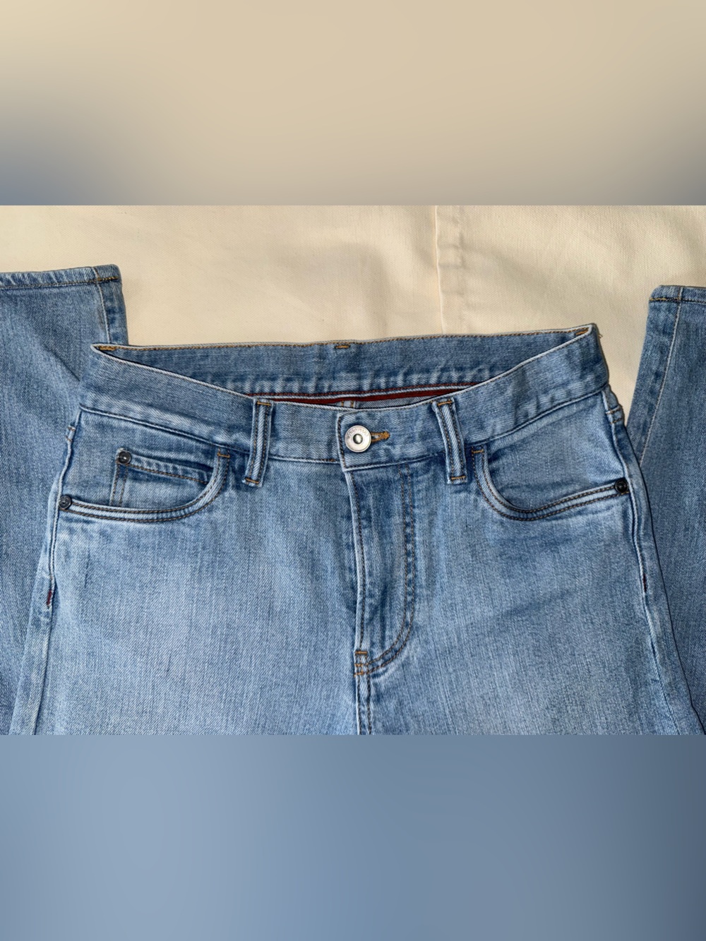 Loro Piana Light Blue Denim Jeans.